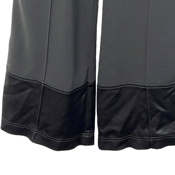 Derek Lam 10 Crosby Size 2 Button Front Cropped Jumpsuit Black Crepe Wide Leg - Picture 3 of 16